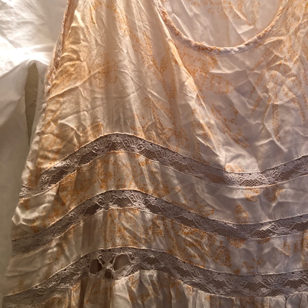 $88 FREE PEOPLE INTIMATELY TRAPEZE SLIP DRESS MEDIUM M - Picture 4 of 6